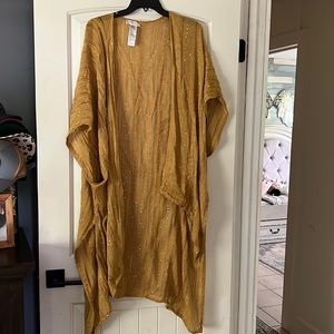 Free People sequin Kimono